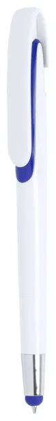 Zalem touch ballpoint pen Blue White