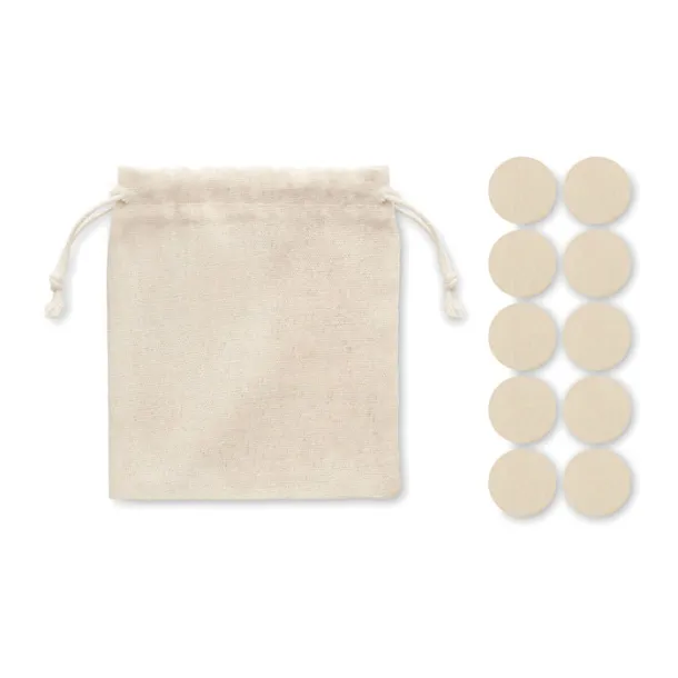 TOPOS Wooden tic tac toe Beige