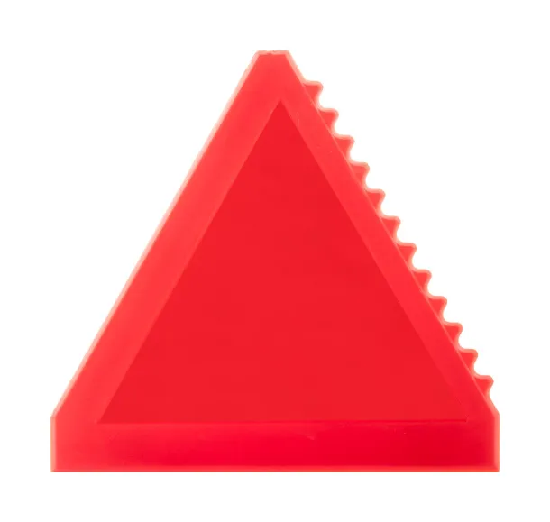 Tri Scrap ice scraper Red