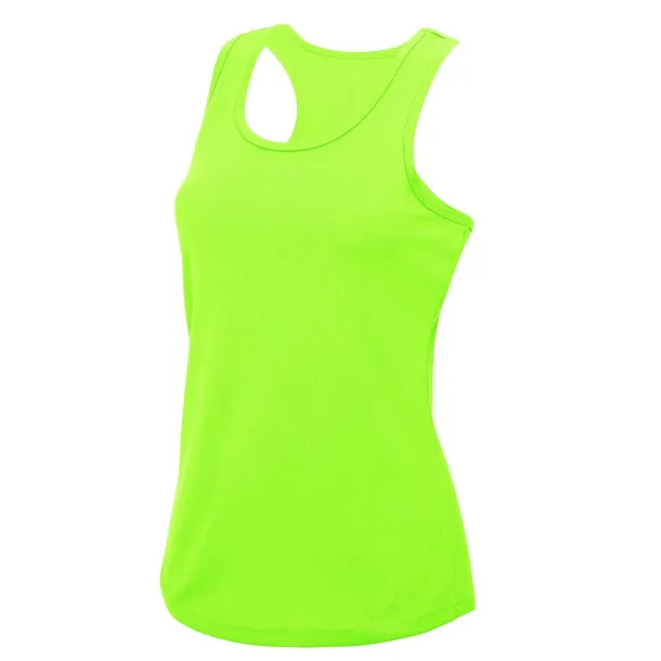  Ženska majica bez rukava, 140 g/m2 - Just Cool Electric Green