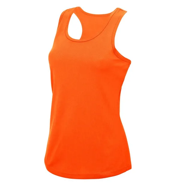  Ženska majica bez rukava, 140 g/m2 - Just Cool Electric Orange