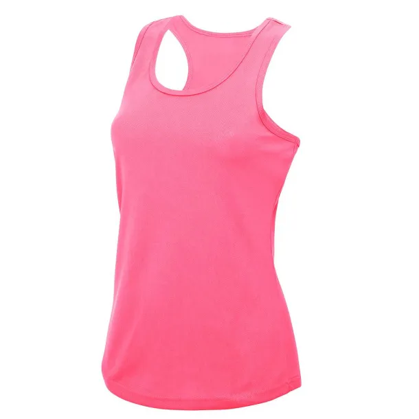  Ženska majica bez rukava, 140 g/m2 - Just Cool Electric Pink