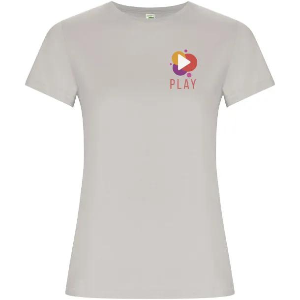 Golden short sleeve women's t-shirt - Roly Opal