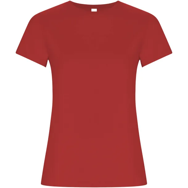Golden short sleeve women's t-shirt - Roly Red
