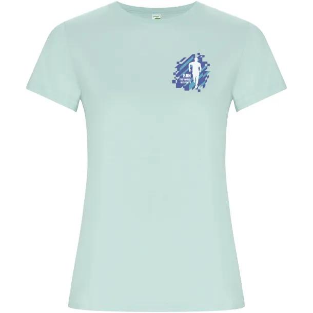 Golden short sleeve women's t-shirt - Roly Mint green