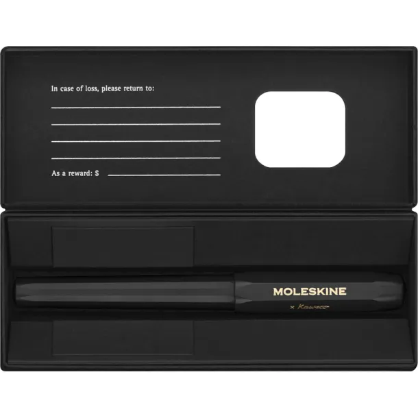  MOLESKINE x Kaweco roller ball pen 0.7 Crna