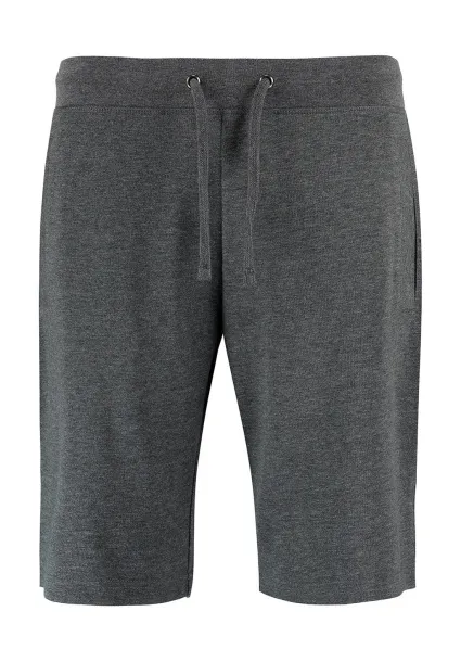  Slim Fit Sweat Short - Kustom Kit Dark Grey Marl