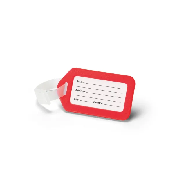 FINDO ID tag Red