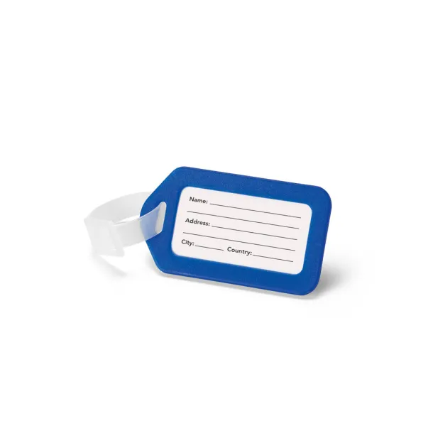 FINDO ID tag Royal blue