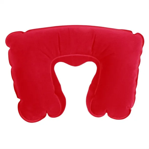  Inflatable travel pillow red