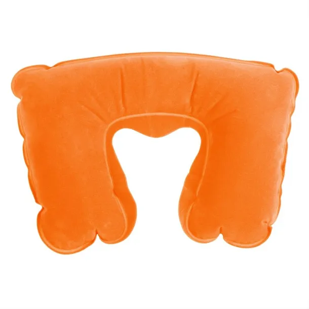  Inflatable travel pillow orange