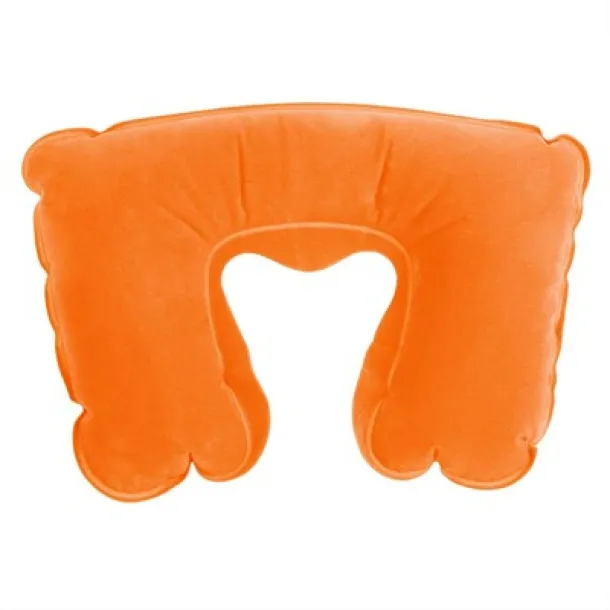  Inflatable travel pillow orange