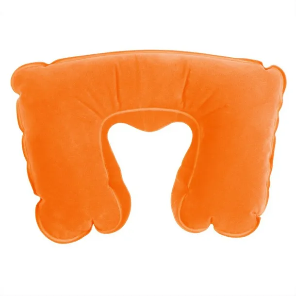  Inflatable travel pillow orange