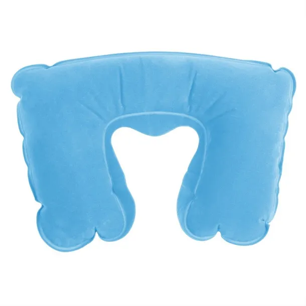  Inflatable travel pillow blue