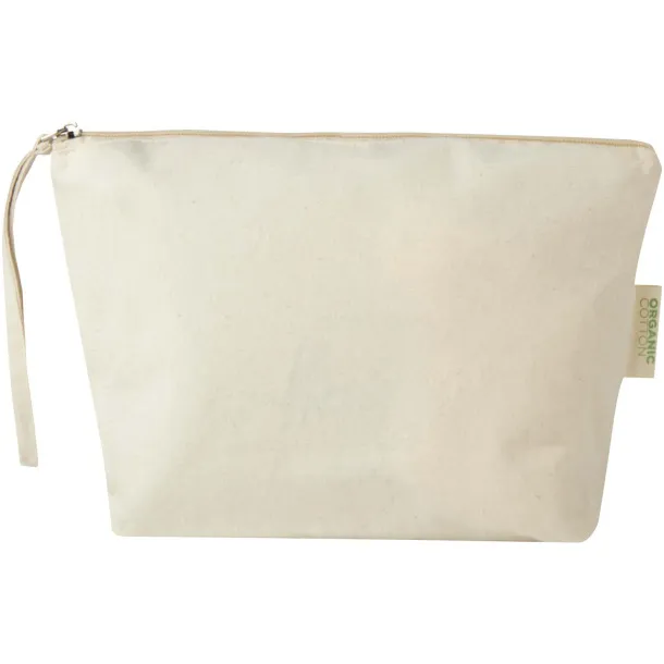 Orissa 180 g/m² organic large accessory pouch 3L Natural