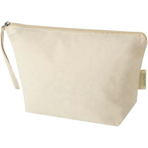 Orissa 180 g/m² organic large accessory pouch 3L Natural