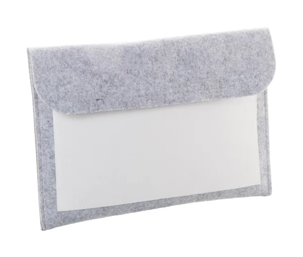 CreaFelt Laptop custom laptop pouch White Grey