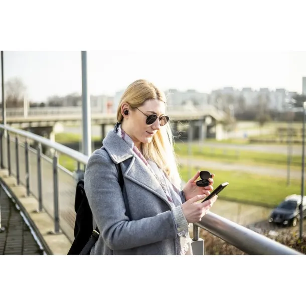  Wireless earphones Crna