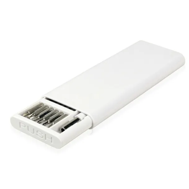  Screwdriver set 24 el. Bijela