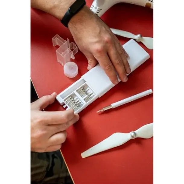  Screwdriver set 24 el. Crna