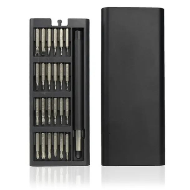  Set odvijača, 24 el. Crna