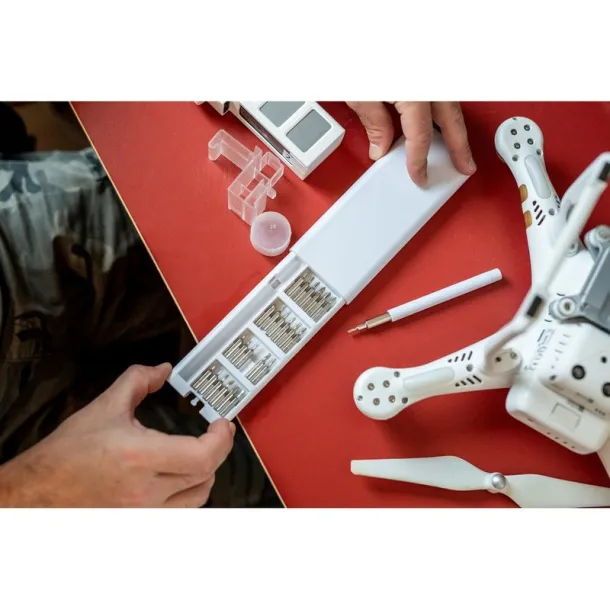  Screwdriver set 24 el. Crna