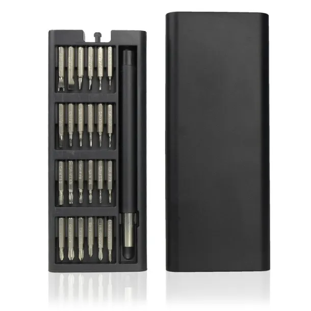  Screwdriver set 24 el. Crna