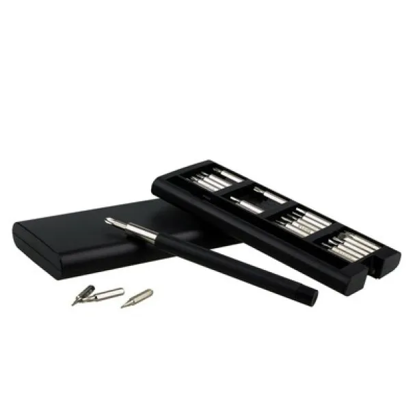  Screwdriver set 24 el. Crna