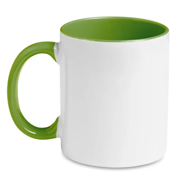 SUBLIMCOLY Coloured sublimation mug Green