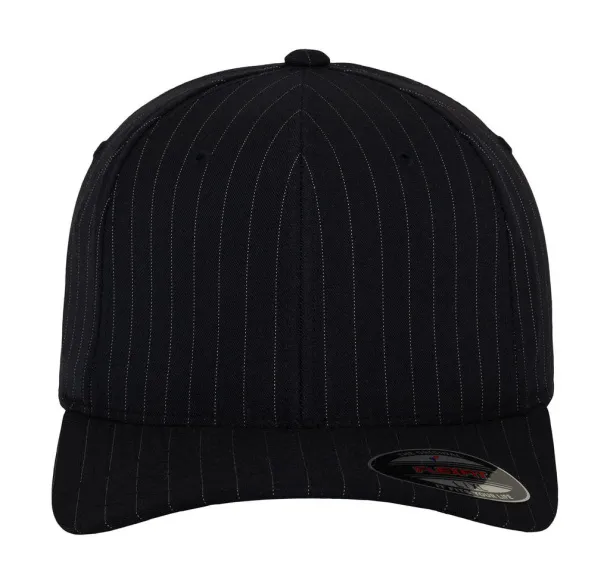  Pinstripe Cap - Flexfit Navy Bijela