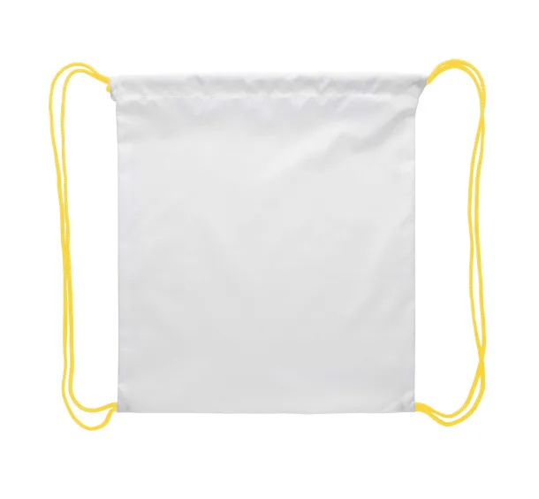 CreaDraw Kids custom drawstring bag for kids Yellow White