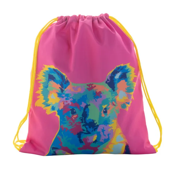 CreaDraw Kids custom drawstring bag for kids Yellow White