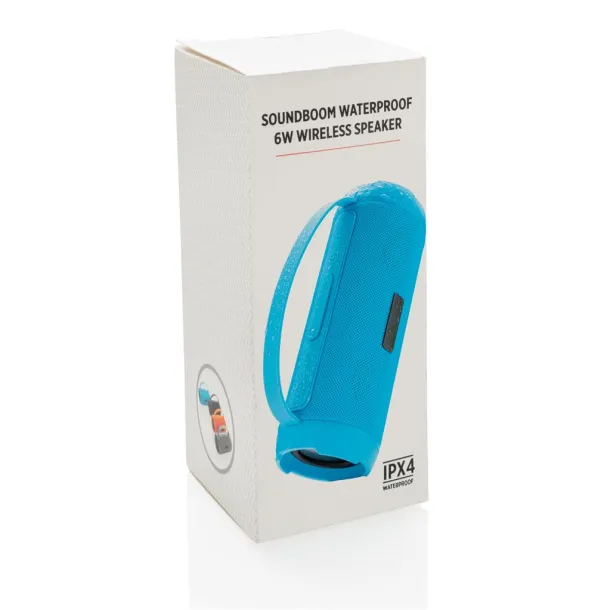  Soundboom waterproof 6W wireless speaker Blue