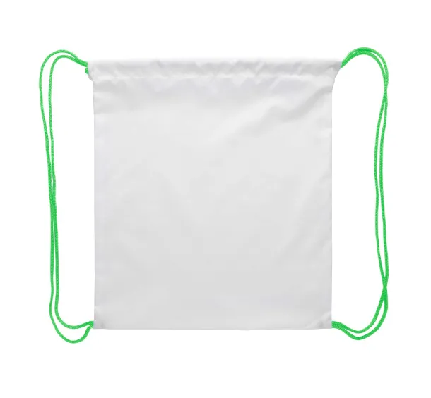 CreaDraw Kids custom drawstring bag for kids Green White