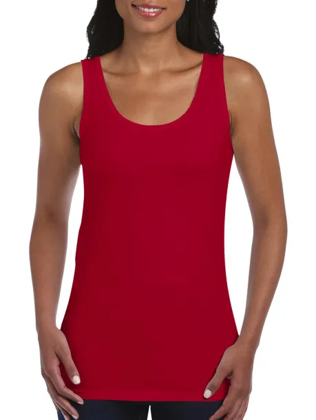  Gildan Ladies Softstyle® Tank Top - Gildan Cherry Red