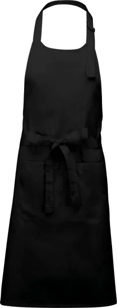  POLYCOTTON APRON HIGH-TEMPERATURE WASHABLE - Kariban Black