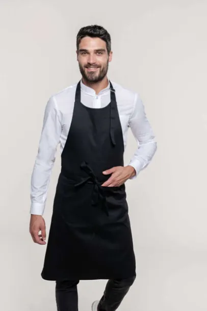  POLYCOTTON APRON HIGH-TEMPERATURE WASHABLE - Kariban White