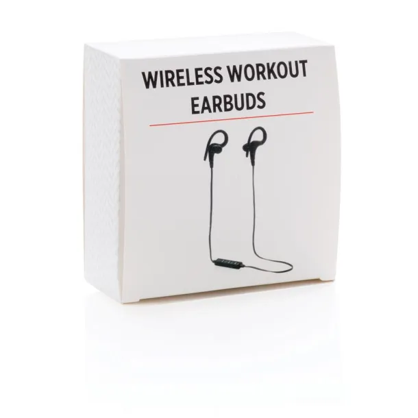  Wireless work out earbuds Black