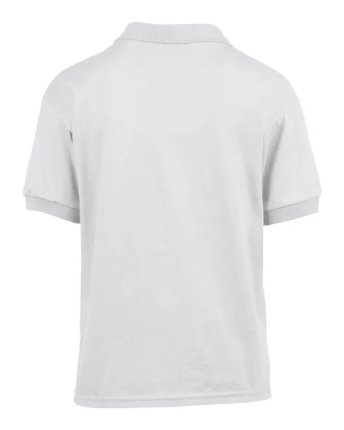 DRYBLEND® Dječja polo majica kratkih rukava, 203 g/m2 - Gildan Bijela