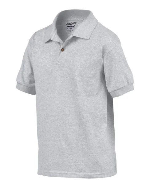 DRYBLEND® Dječja polo majica kratkih rukava, 203 g/m2 - Gildan Sport Grey