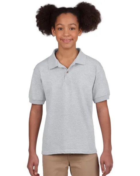 DRYBLEND® Dječja polo majica kratkih rukava, 203 g/m2 - Gildan Sport Grey