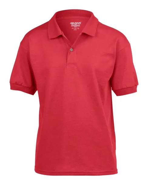 DRYBLEND® Dječja polo majica kratkih rukava, 203 g/m2 - Gildan Crvena