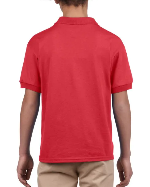 DRYBLEND®  YOUTH JERSEY POLO SHIRT - Gildan Red