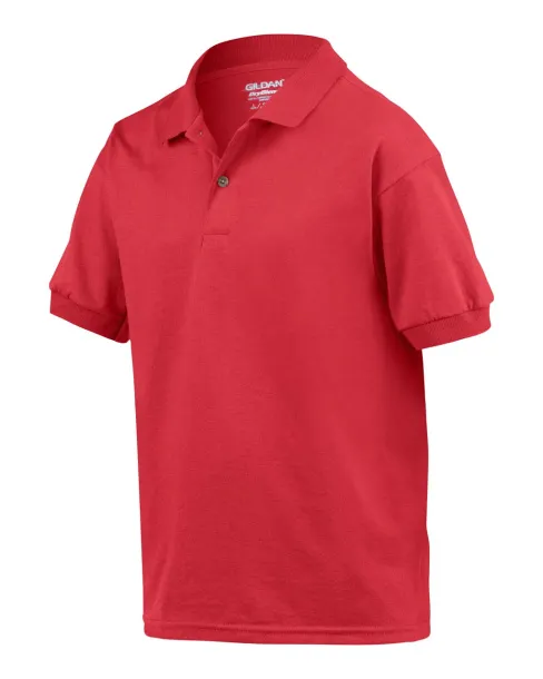 DRYBLEND®  YOUTH JERSEY POLO SHIRT - Gildan Red