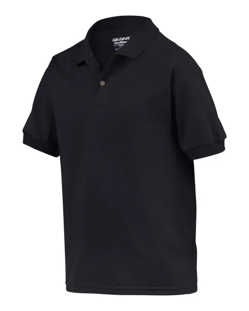 DRYBLEND®  YOUTH JERSEY POLO SHIRT - Gildan Black