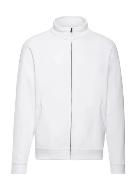  Klasični pulover s patentnim zatvaračem, 280 g/m² - Fruit of the Loom Bijela
