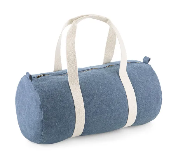  Denim Barrel Bag - Bagbase Light Denim