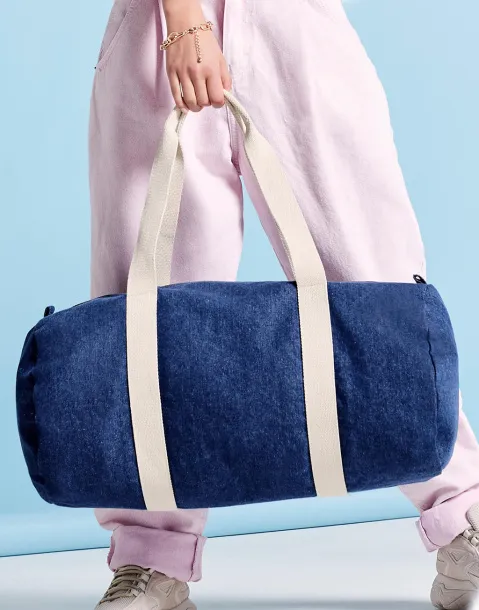  Denim Barrel Bag - Bagbase