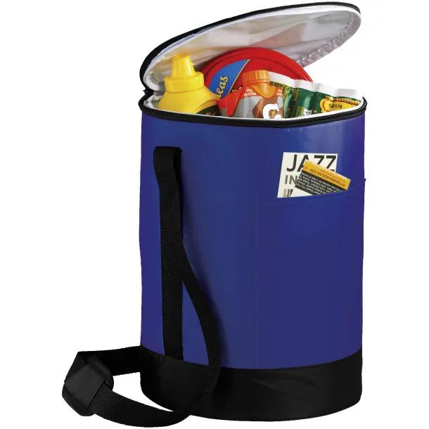 Bucco barrel cooler bag - Bullet Royal blue Solid black