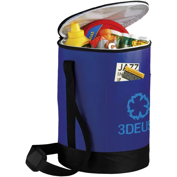 Bucco barrel cooler bag - Bullet Royal blue Solid black